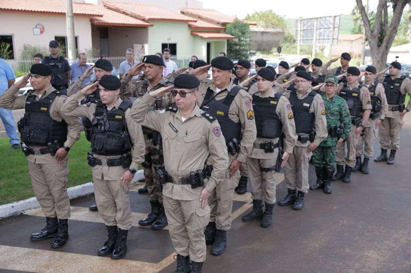 Inauguração da Sede da Polícia Militar
